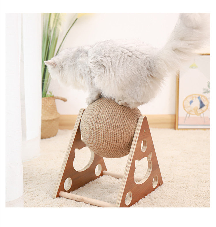 Climbing Frame Cat Tree with Wear-Resistant Cat Scratching Board