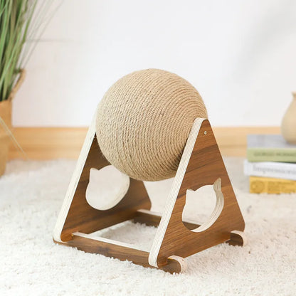 Climbing Frame Cat Tree with Wear-Resistant Cat Scratching Board