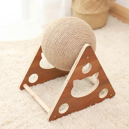 Climbing Frame Cat Tree with Wear-Resistant Cat Scratching Board