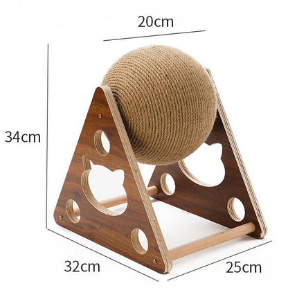 Climbing Frame Cat Tree with Wear-Resistant Cat Scratching Board