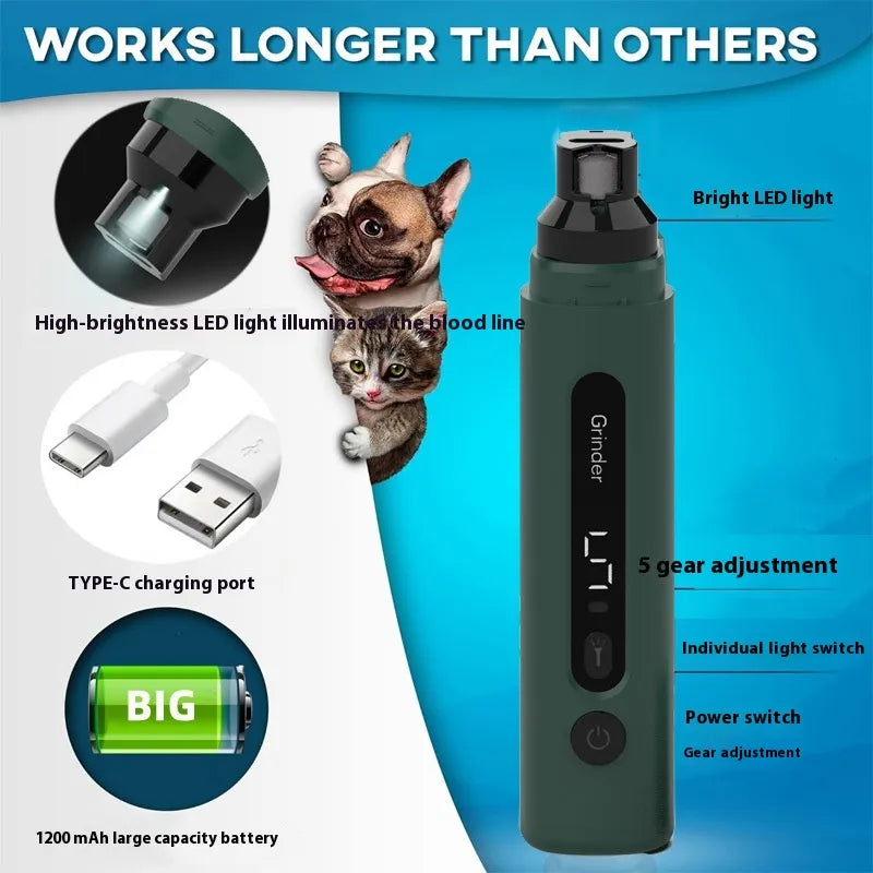 Electric Pet Nail Trimmer